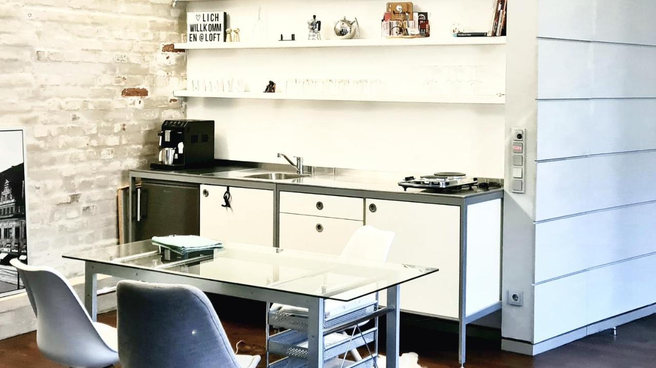 라이프치히 Loft Im Hundertjaehrigen Backhaus 아파트 외부 사진