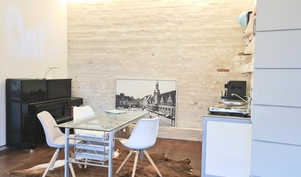 라이프치히 Loft Im Hundertjaehrigen Backhaus 아파트 외부 사진